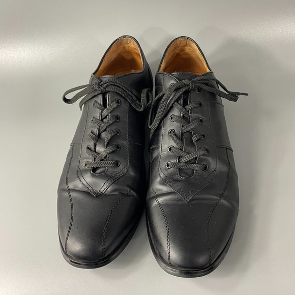 Emporio Armani Black Leather Men\'s Shoes, Size 43 main image 7